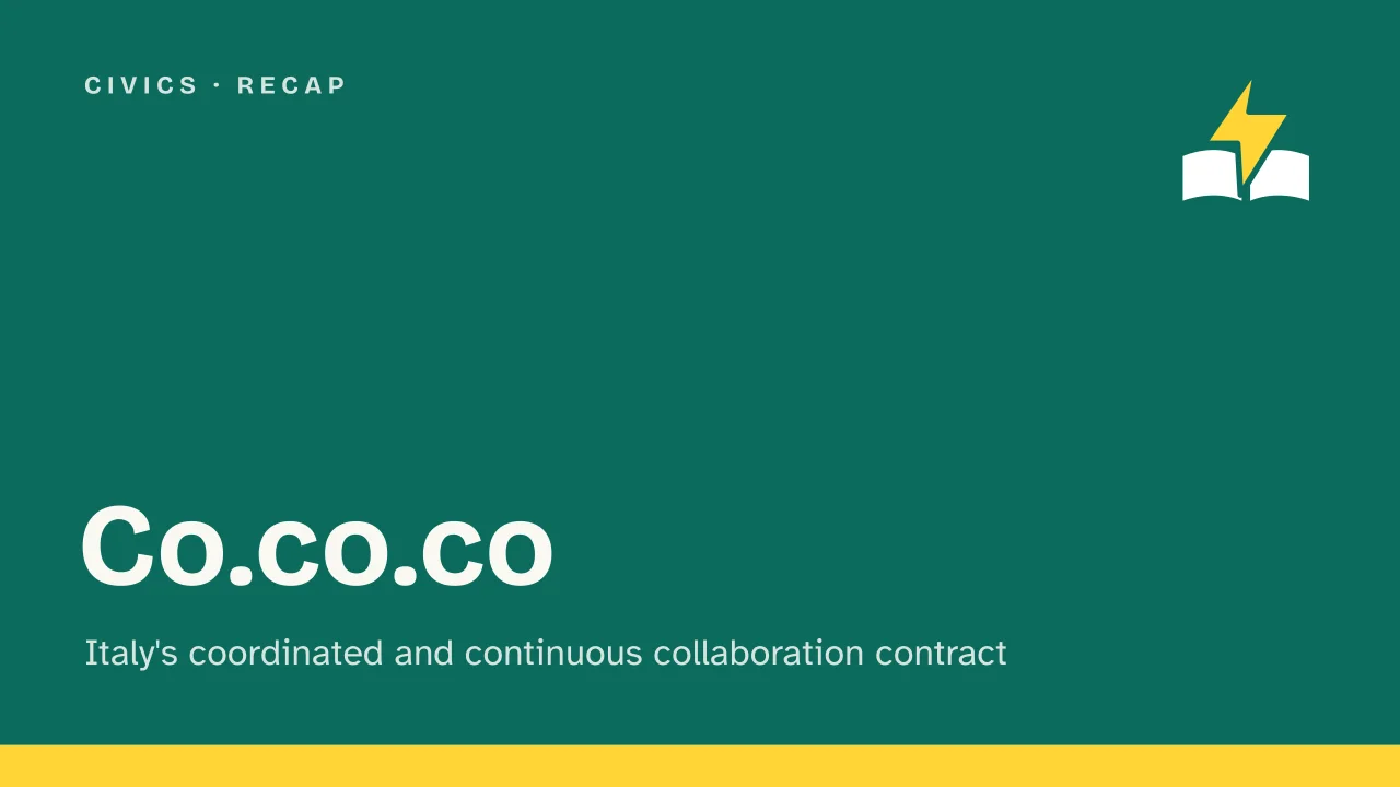 Slide 1 of the presentation on Co.co.co: Co.co.co