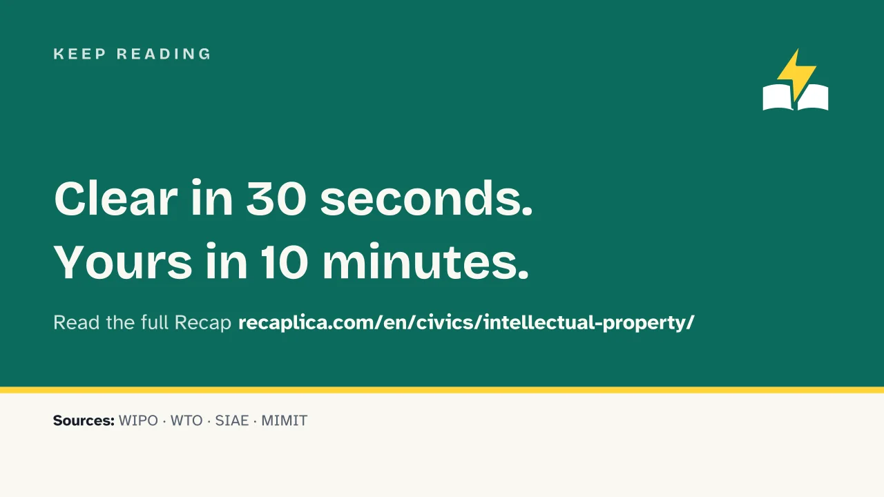 Slide 10 of the presentation on Intellectual Property: Keep reading