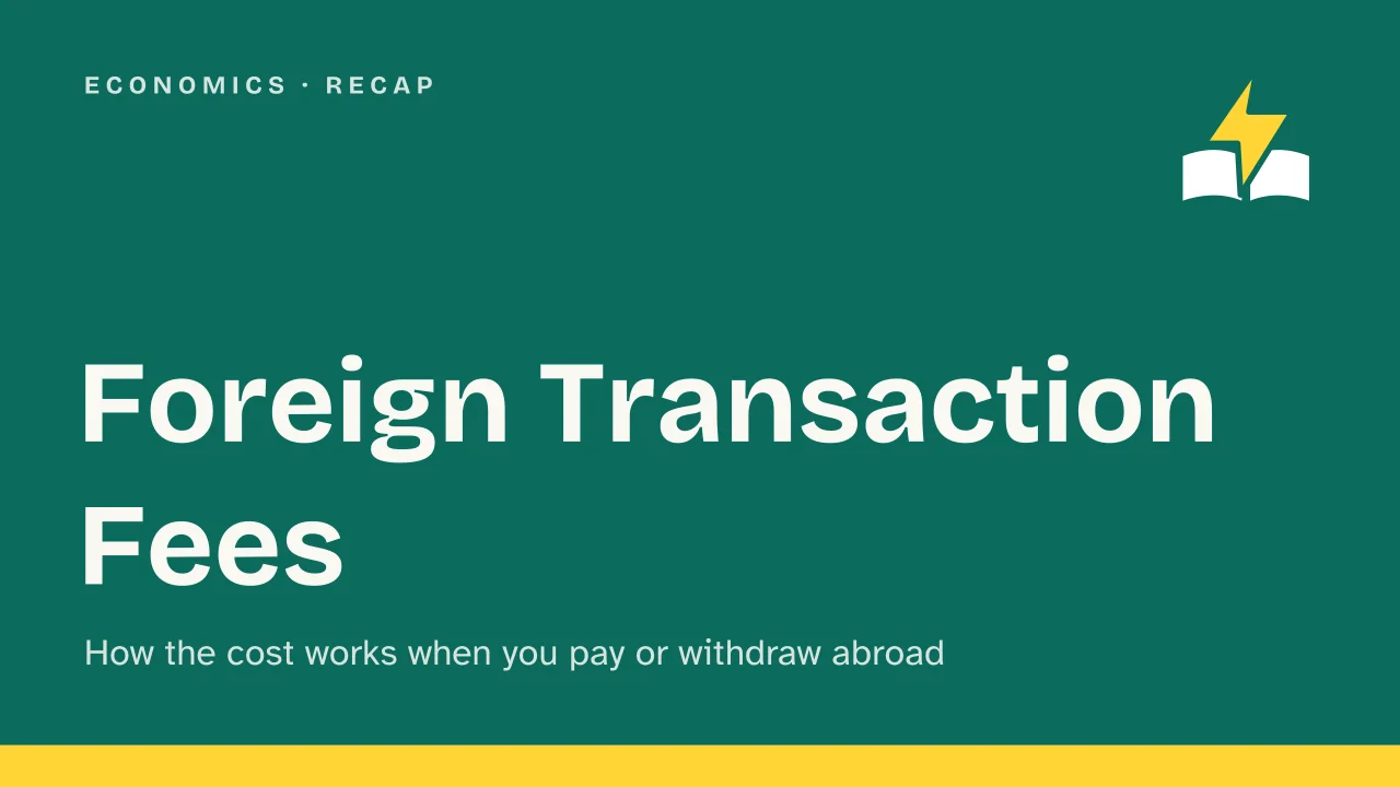 Slide 1 of the presentation on How to Avoid Foreign Transaction Fees When You Pay or Withdraw Abroad: Foreign Transaction Fees