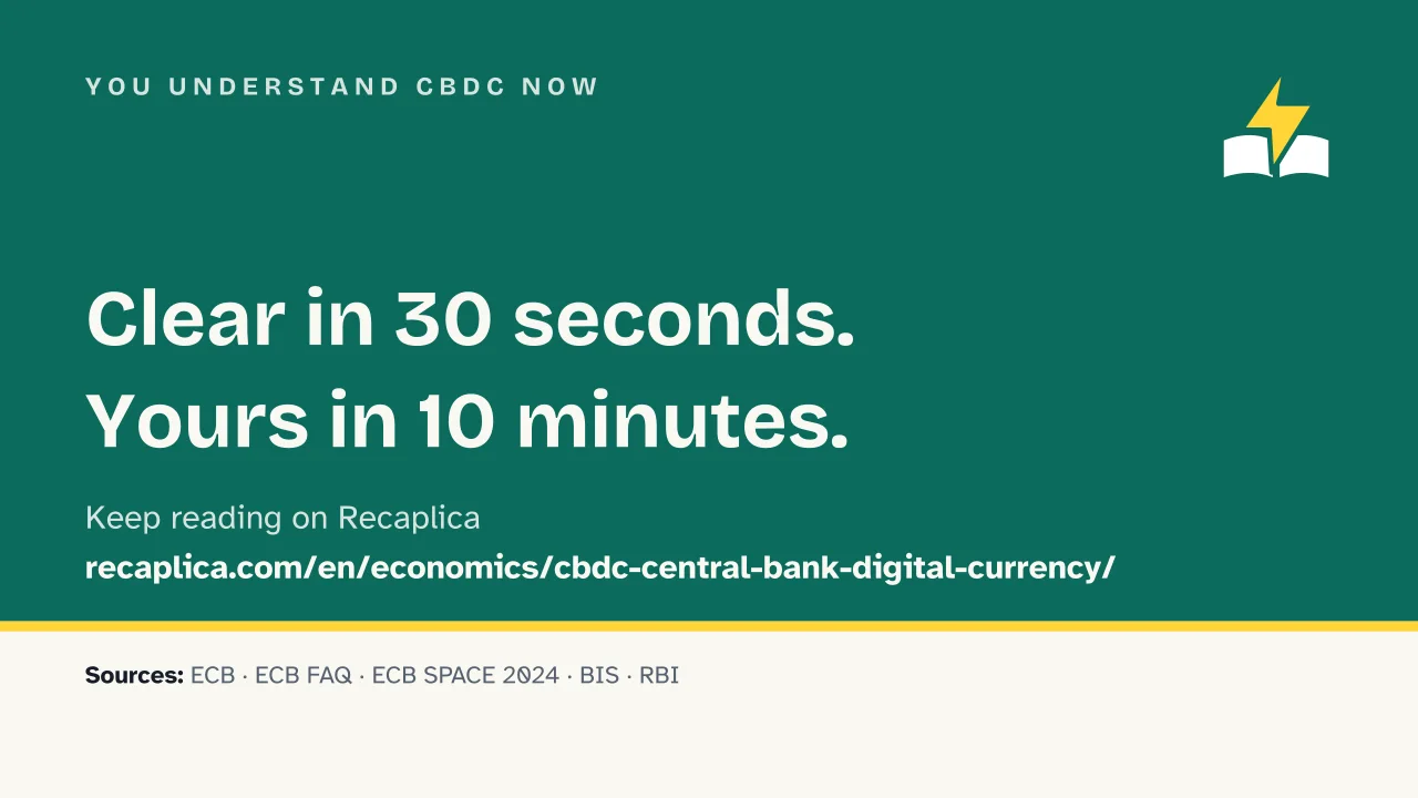Slide 16 of the presentation on CBDC: You understand CBDC now