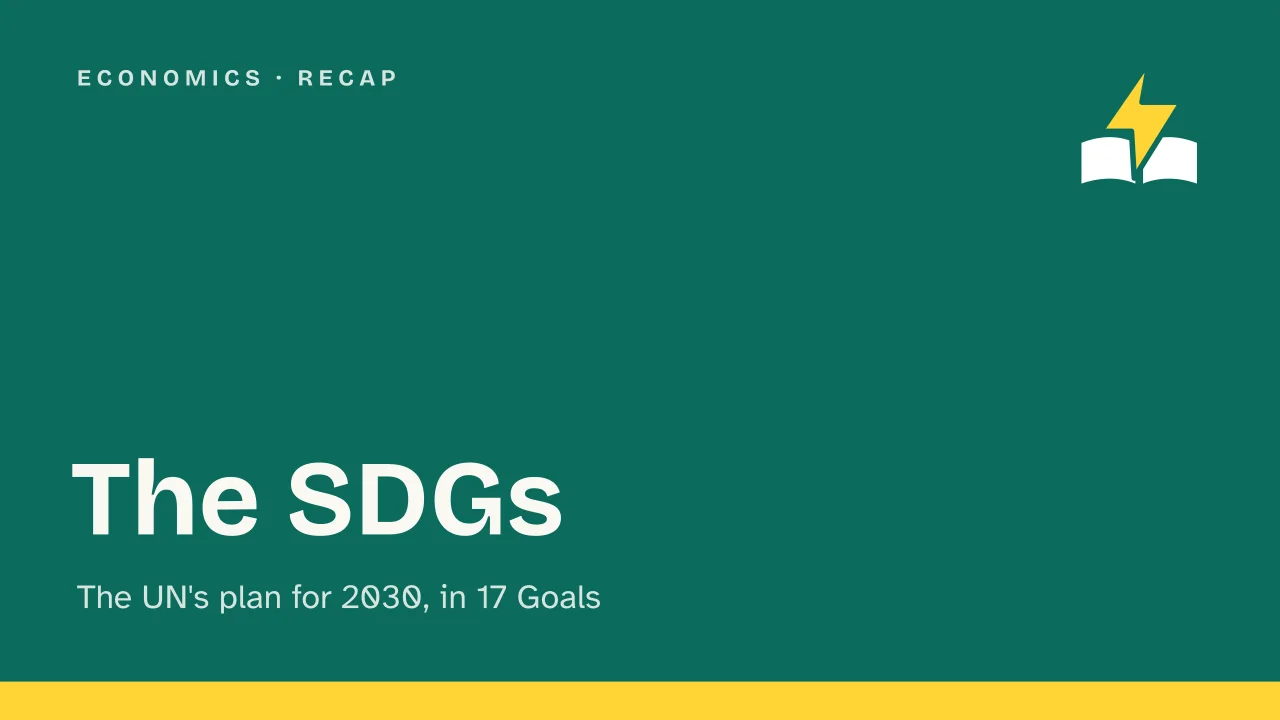Slide 1 of the presentation on Sustainable Development Goals (SDGs): The SDGs