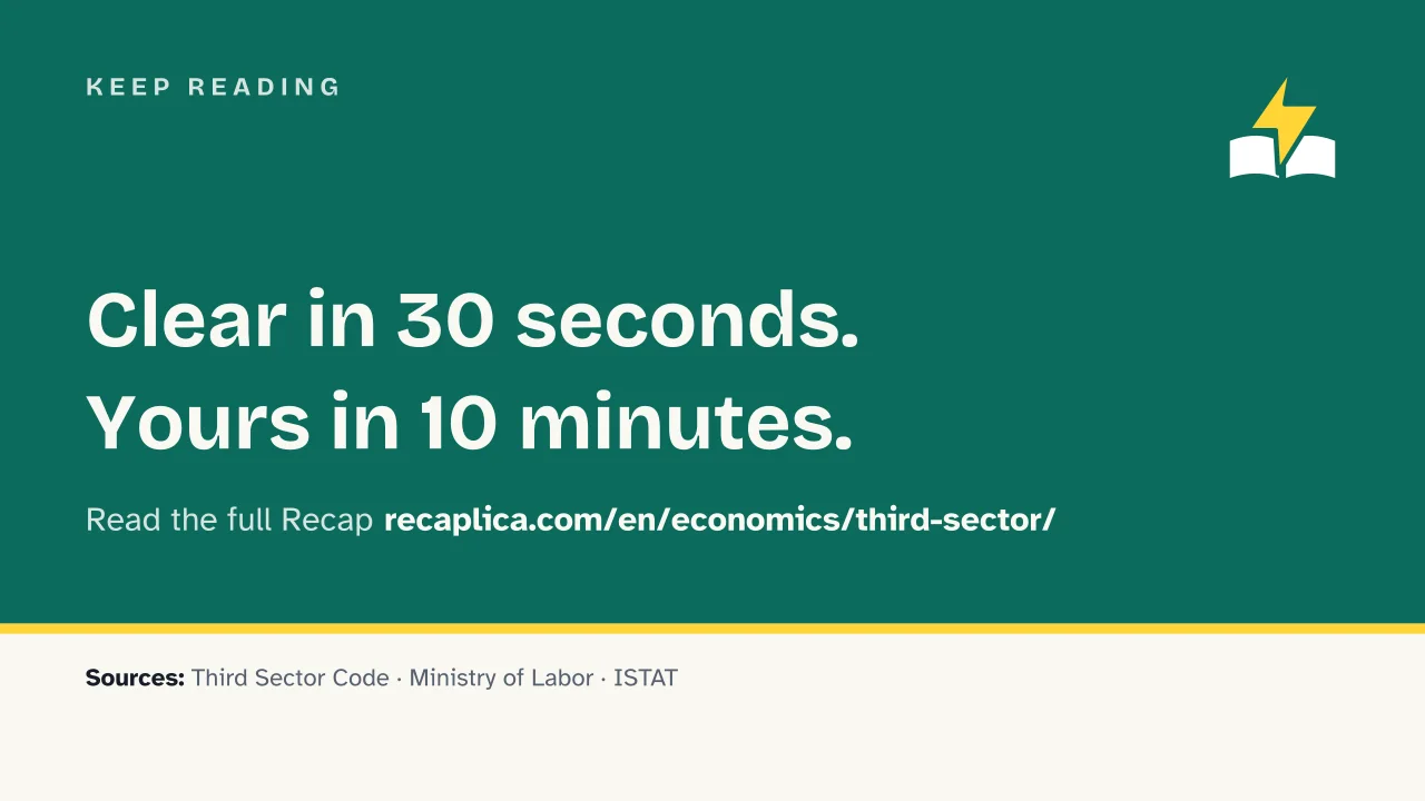 Slide 14 of the presentation on Third Sector: Keep reading