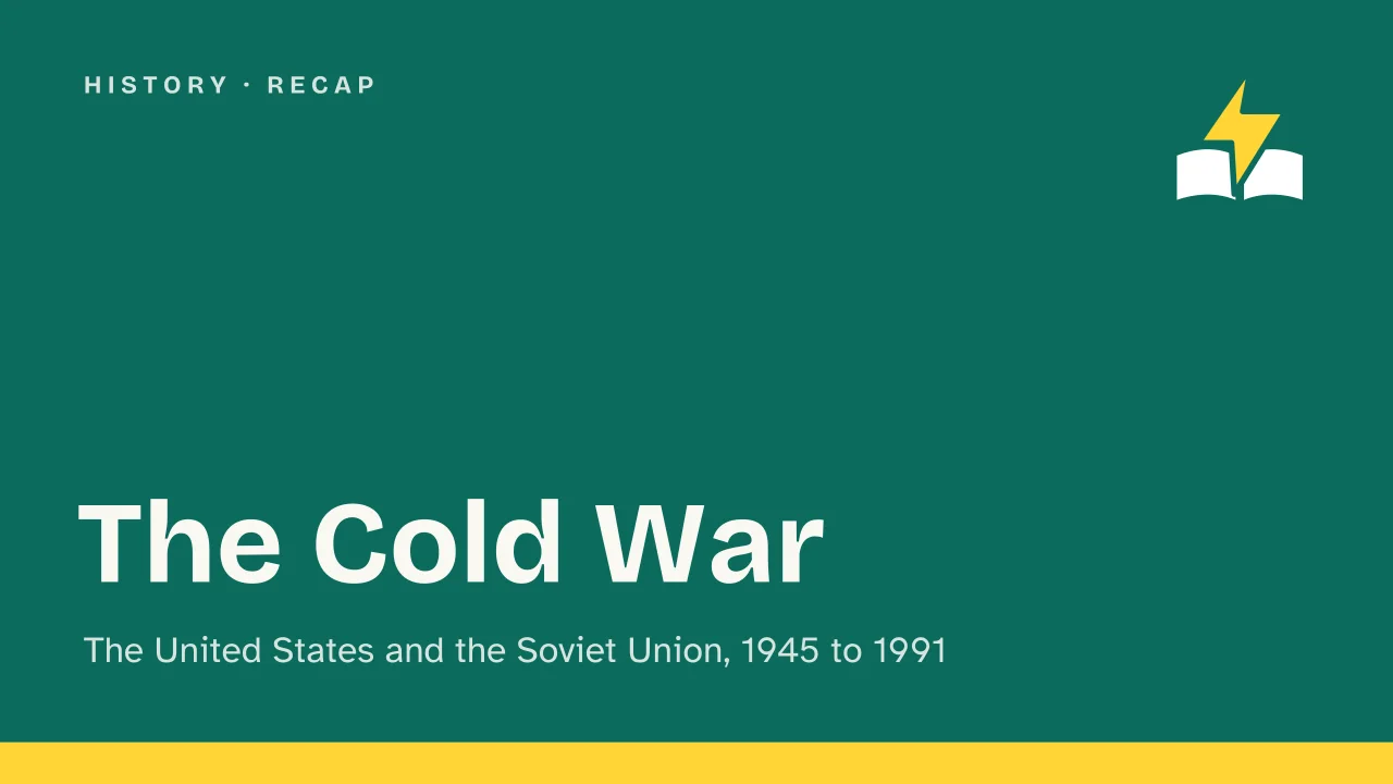 Slide 1 of the presentation on The Cold War: The Cold War