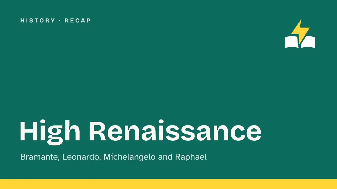 Slide 1 of the presentation on High Renaissance: High Renaissance