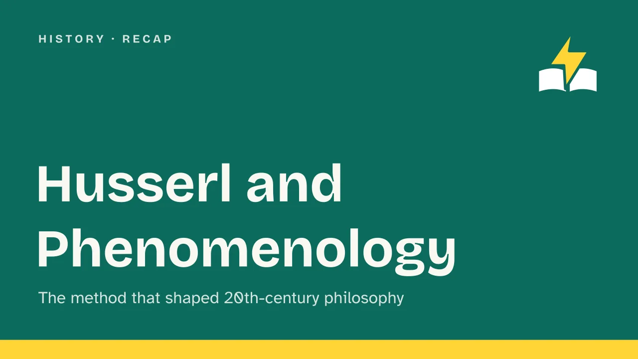 Slide 1 of the presentation on What Is Phenomenology? Husserl's Philosophy Explained: Husserl and Phenomenology