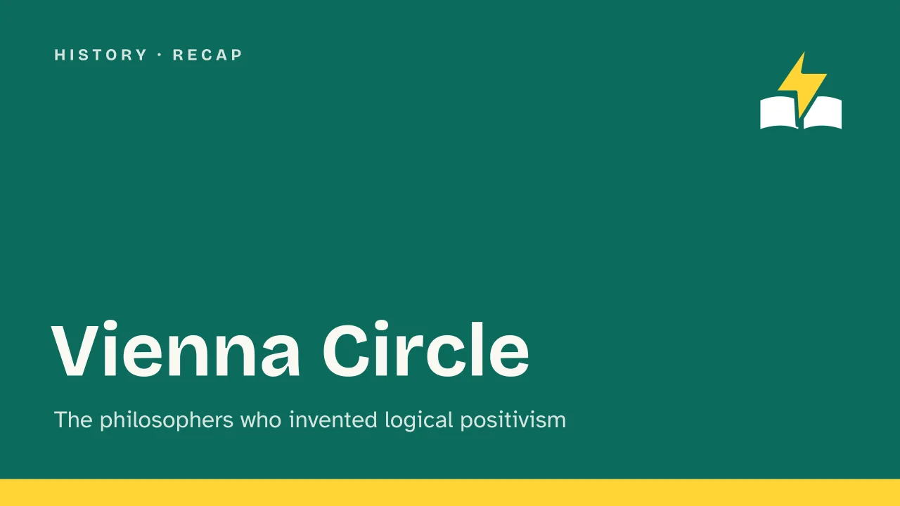 Slide 1 of the presentation on Logical Positivism: Vienna Circle