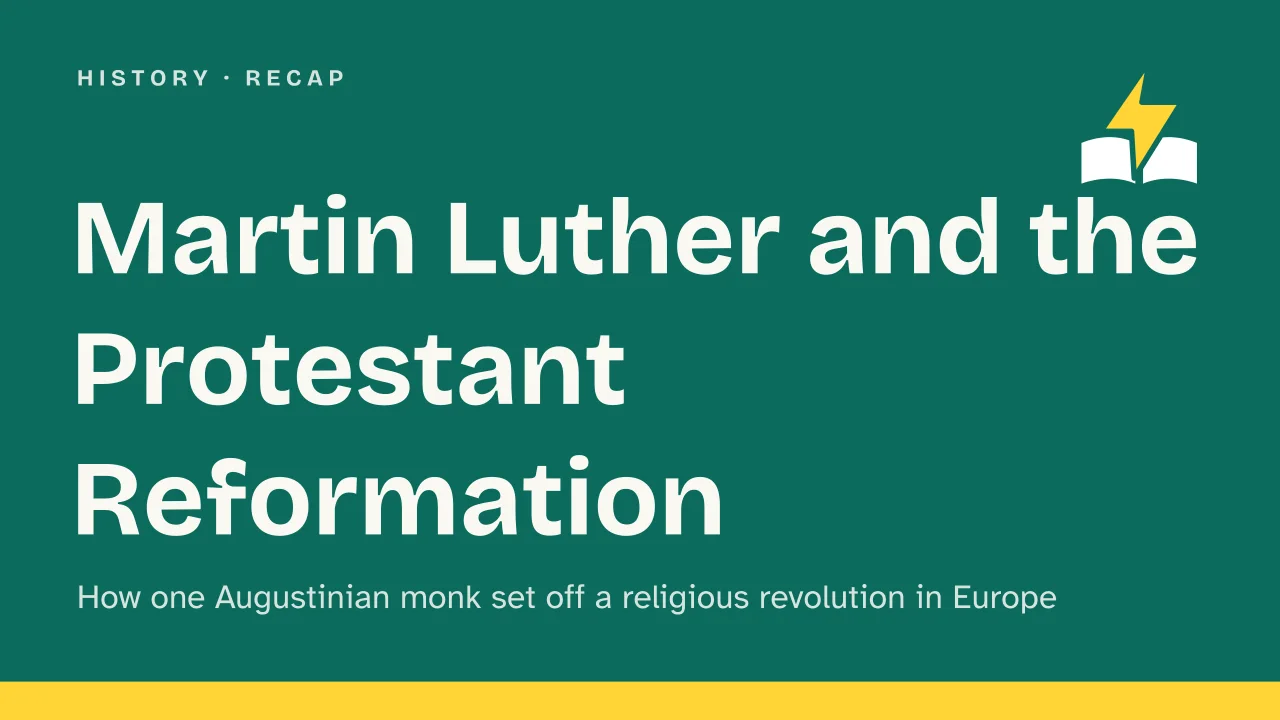 Slide 1 of the presentation on Martin Luther and the Protestant Reformation: Martin Luther and the Protestant Reformation