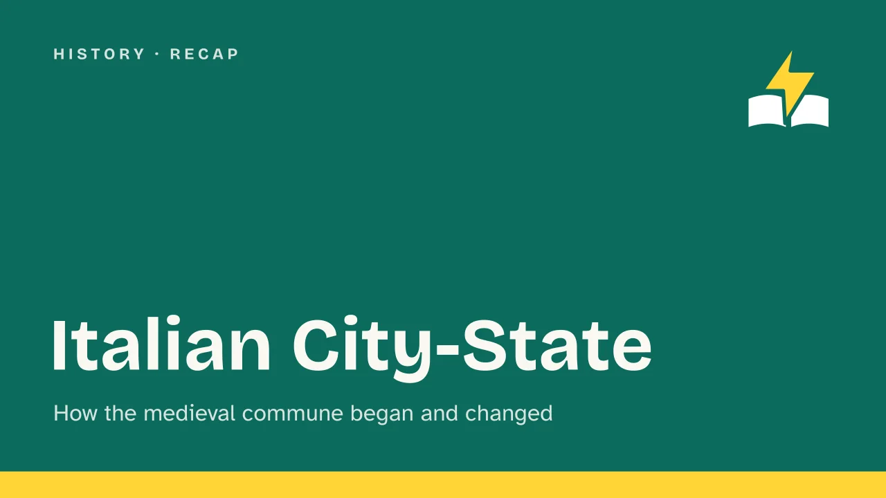 Slide 1 of the presentation on Italian City-State: Italian City-State