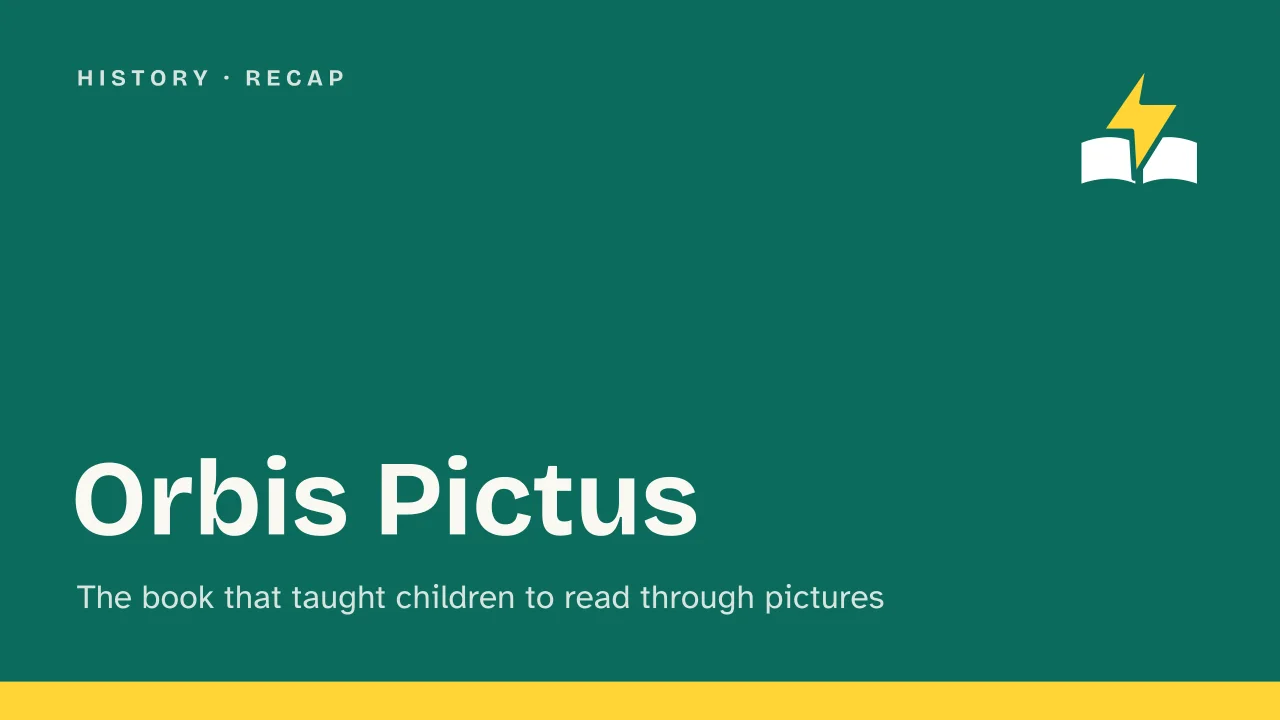 Slide 1 of the presentation on Orbis Pictus: Orbis Pictus