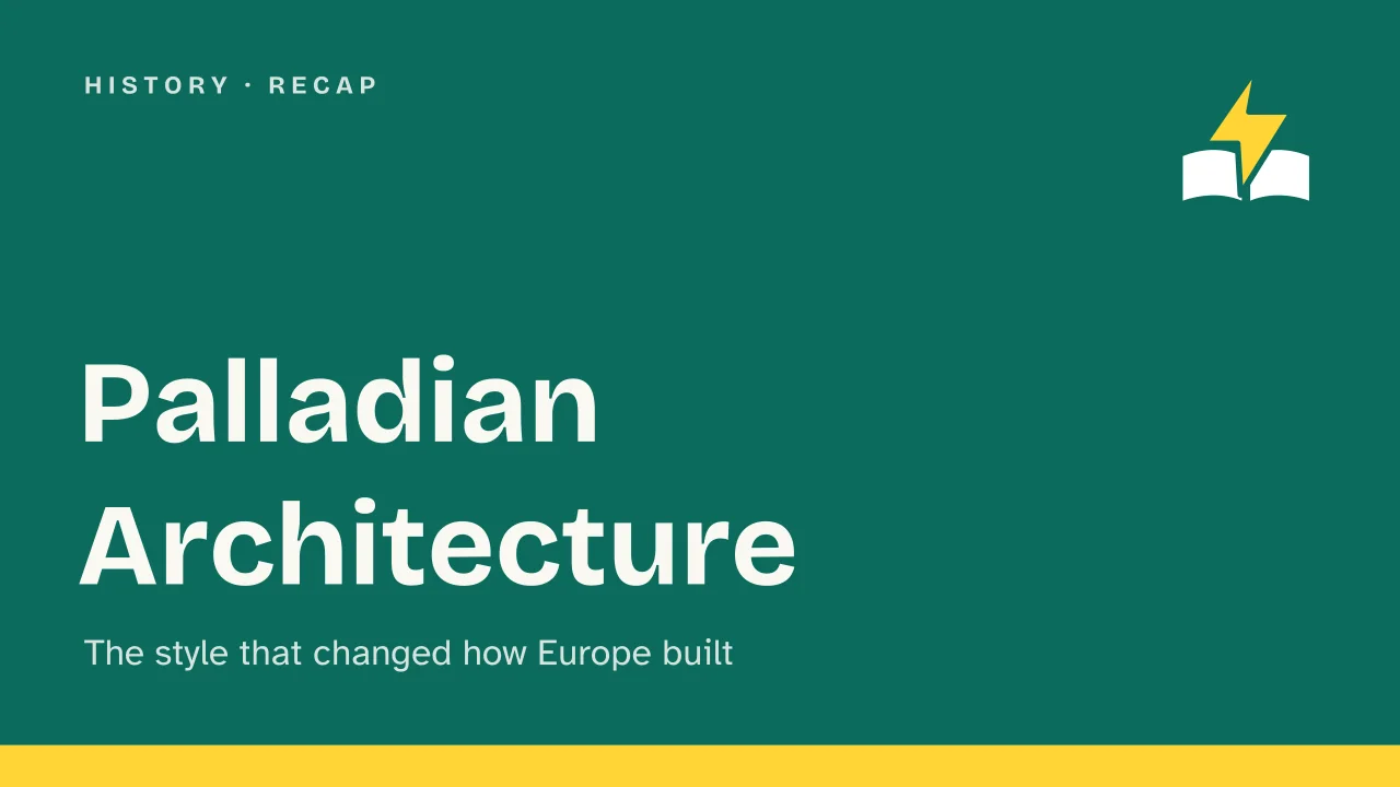 Slide 1 of the presentation on Palladian Architecture: Palladian Architecture