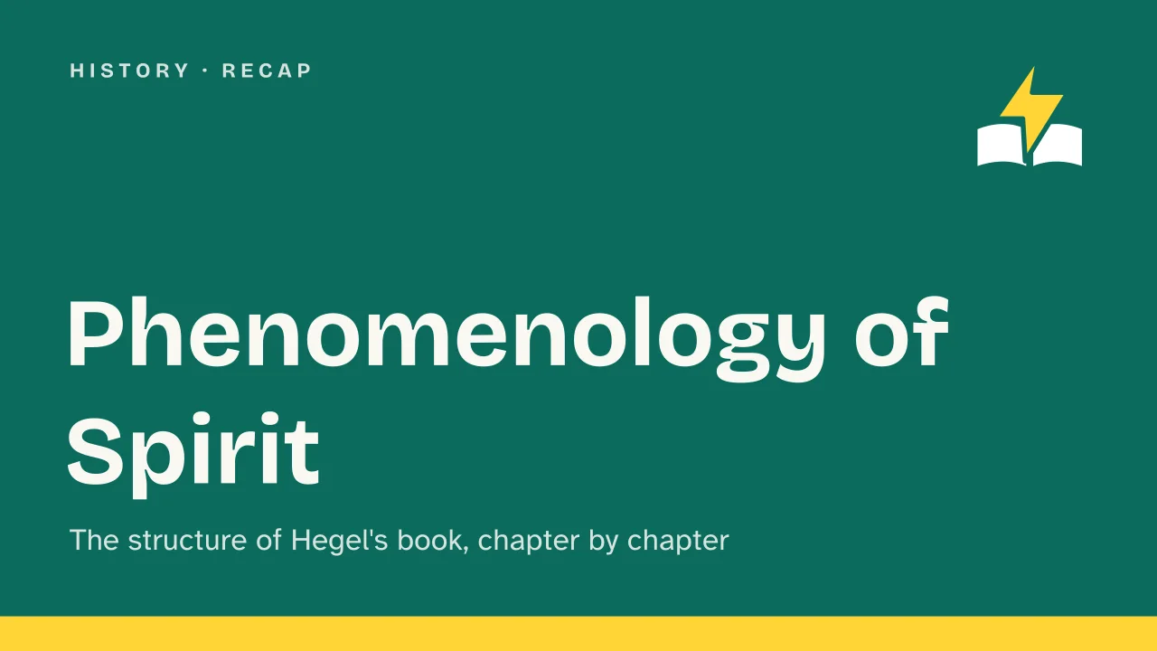 Slide 1 of the presentation on Phenomenology of Spirit: Phenomenology of Spirit