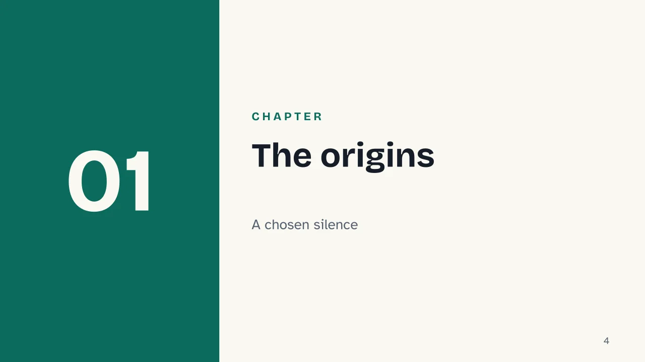 Slide 4 of the presentation on Plotinus: Chapter 01: The origins