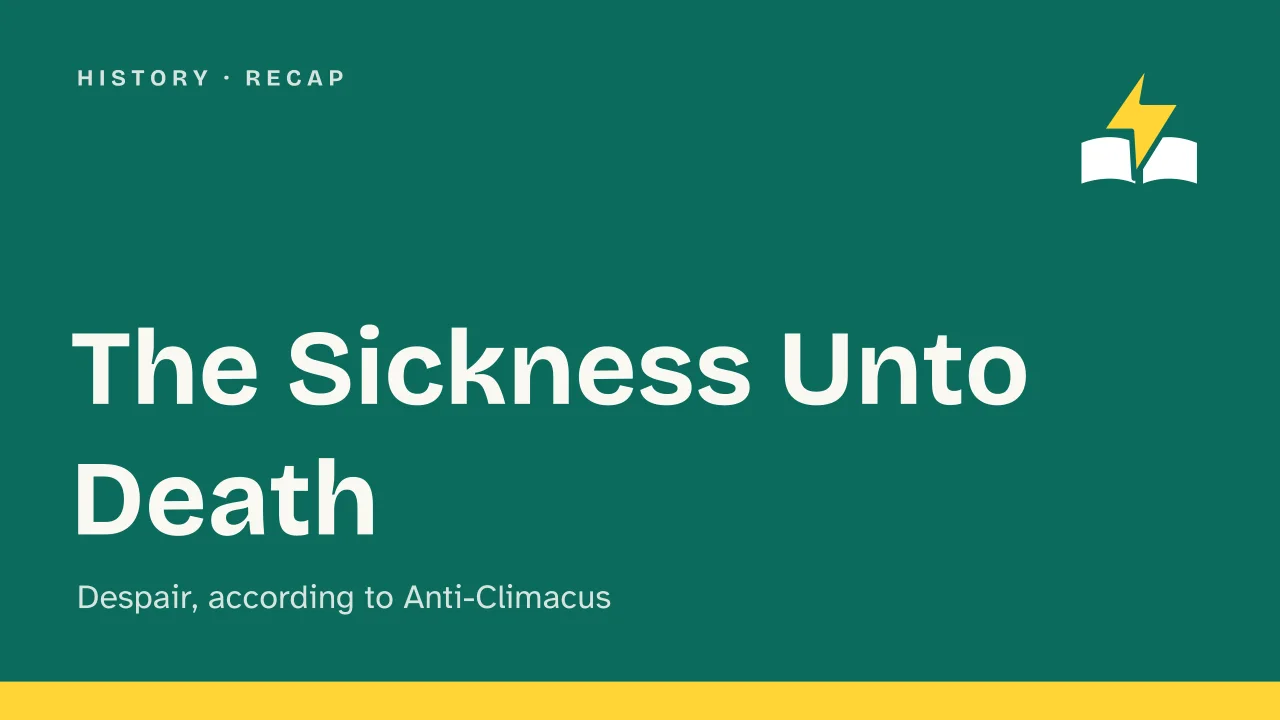 Slide 1 of the presentation on The Sickness Unto Death: The Sickness Unto Death