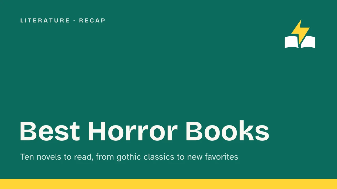 Slide 1 of the presentation on Best Horror Books: Best Horror Books