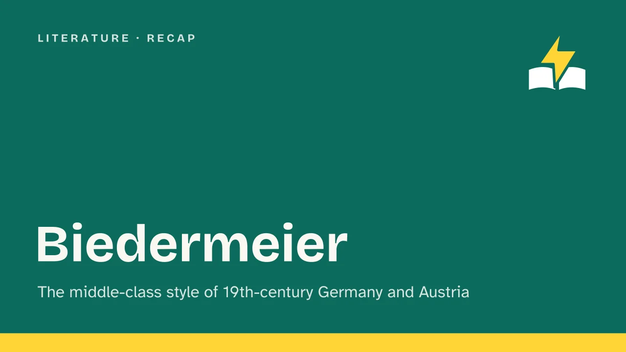 Slide 1 of the presentation on What Is Biedermeier? The Style and Period Behind the Name: Biedermeier