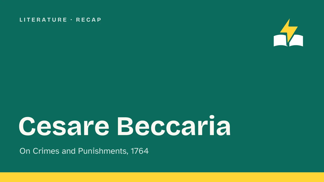 Slide 1 of the presentation on Cesare Beccaria: Cesare Beccaria