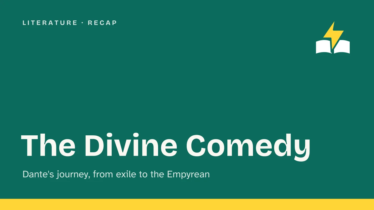 Slide 1 of the presentation on Dante's Divine Comedy: The Divine Comedy