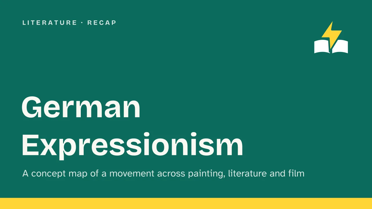 Slide 1 of the presentation on What Is German Expressionism? Meaning and Concept Map: German Expressionism