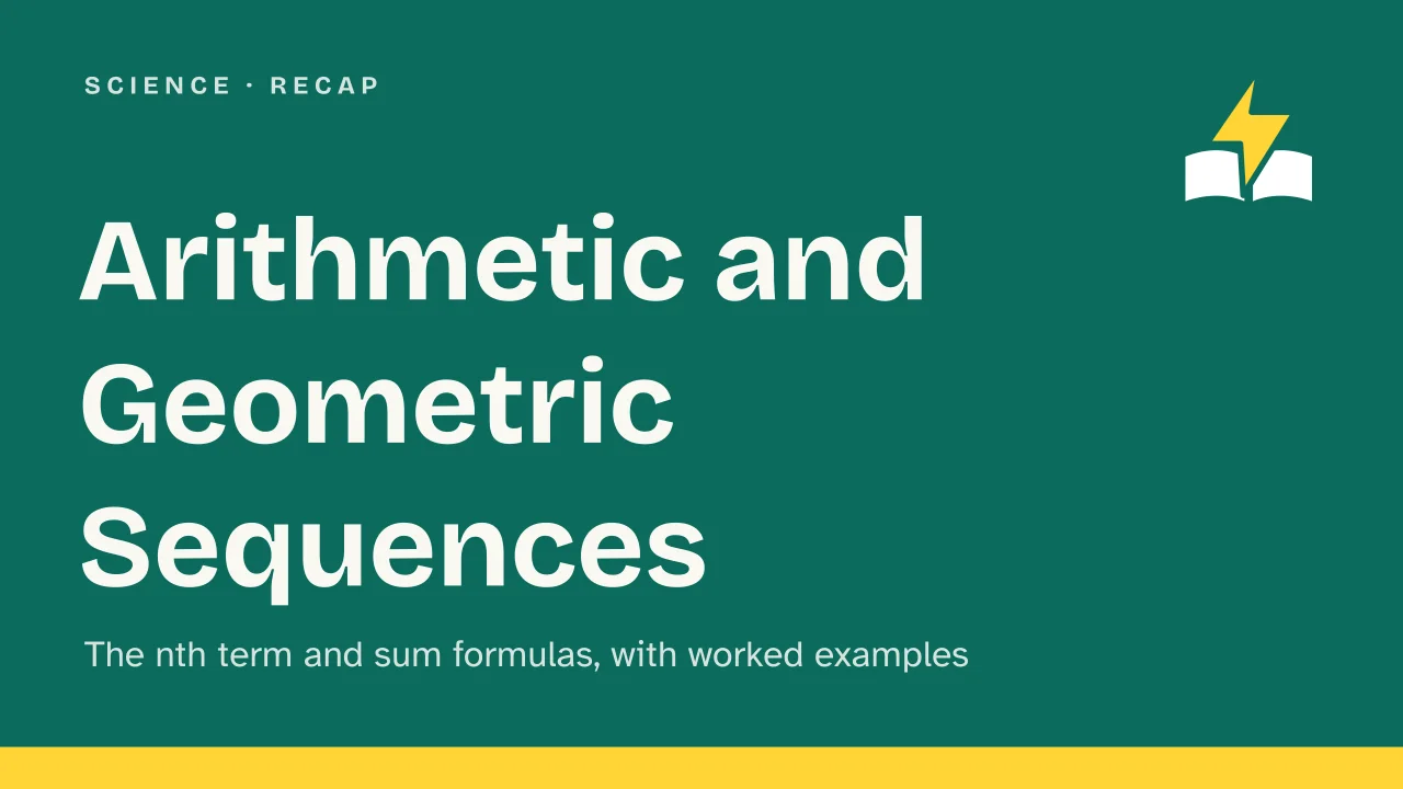 Slide 1 of the presentation on Arithmetic and Geometric Sequences: Arithmetic and Geometric Sequences