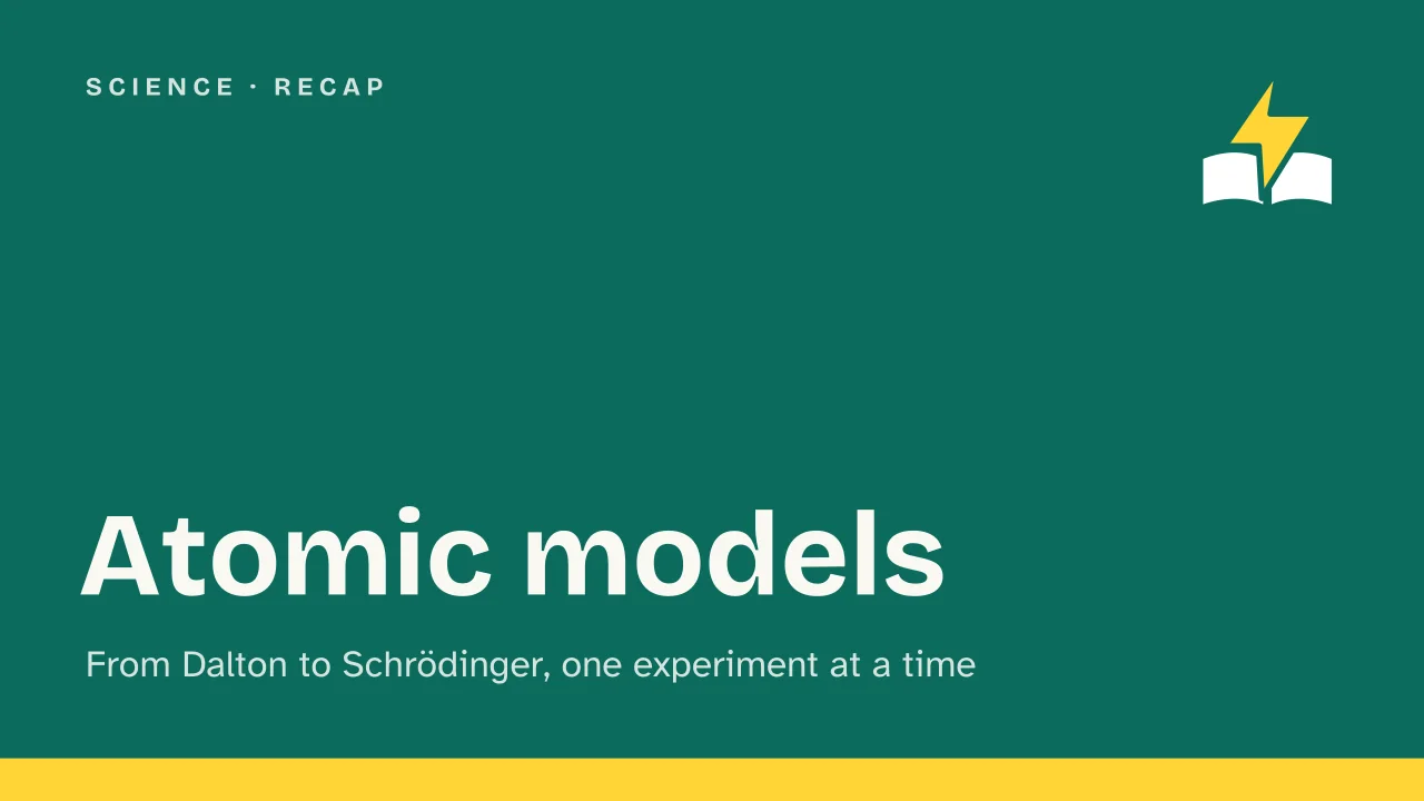 Slide 1 of the presentation on Atomic Models Timeline: Atomic models