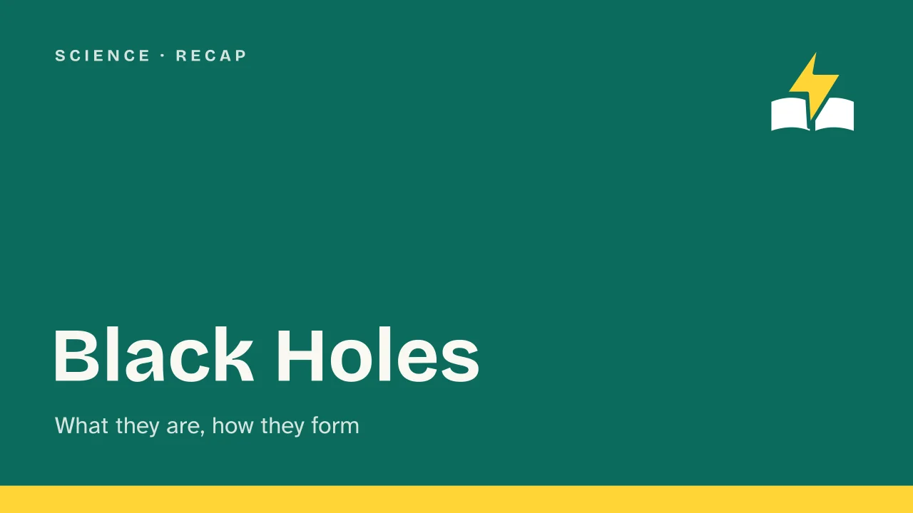 Slide 1 of the presentation on Black Holes, What They Are and How They Form: Black Holes