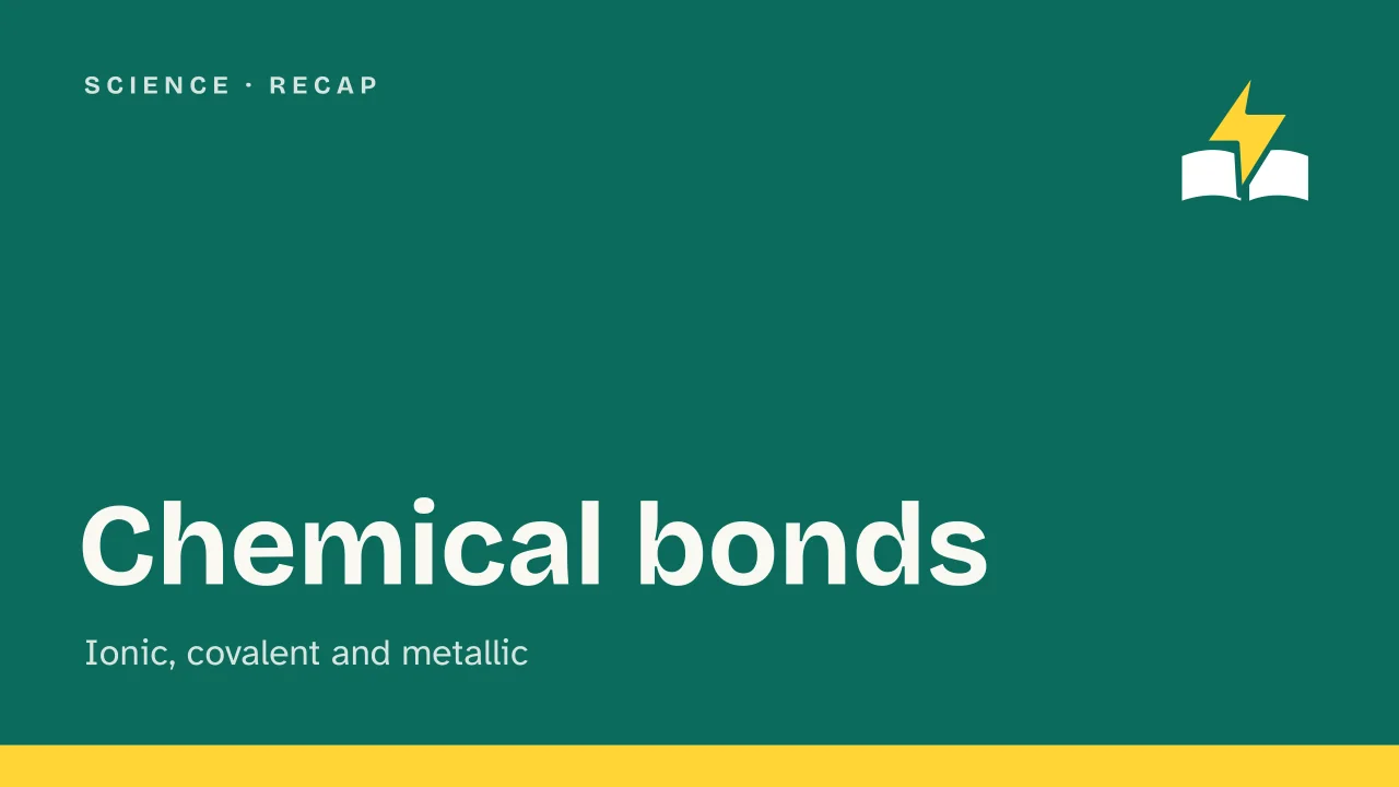 Slide 1 of the presentation on Chemical Bonds: Chemical bonds