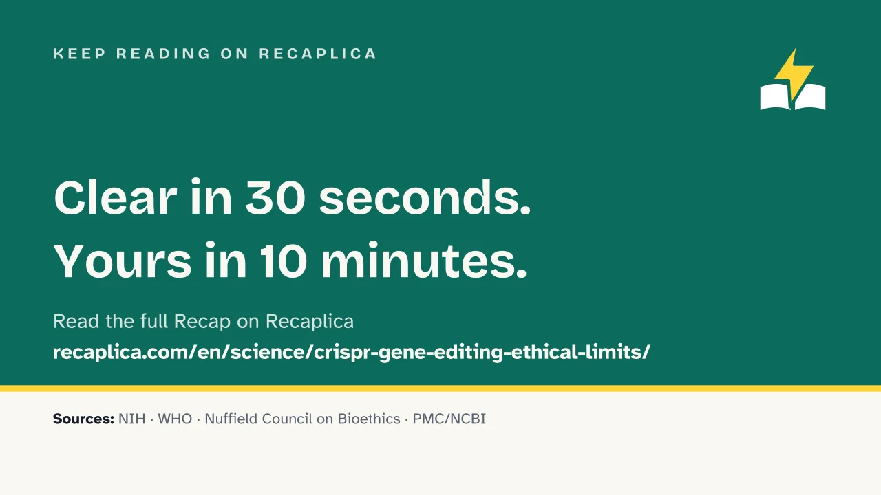 Slide 16 of the presentation on CRISPR: Keep reading on Recaplica