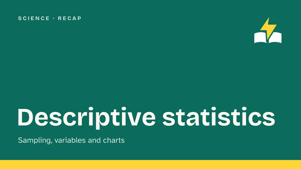 Slide 1 of the presentation on Descriptive Statistics: Descriptive statistics