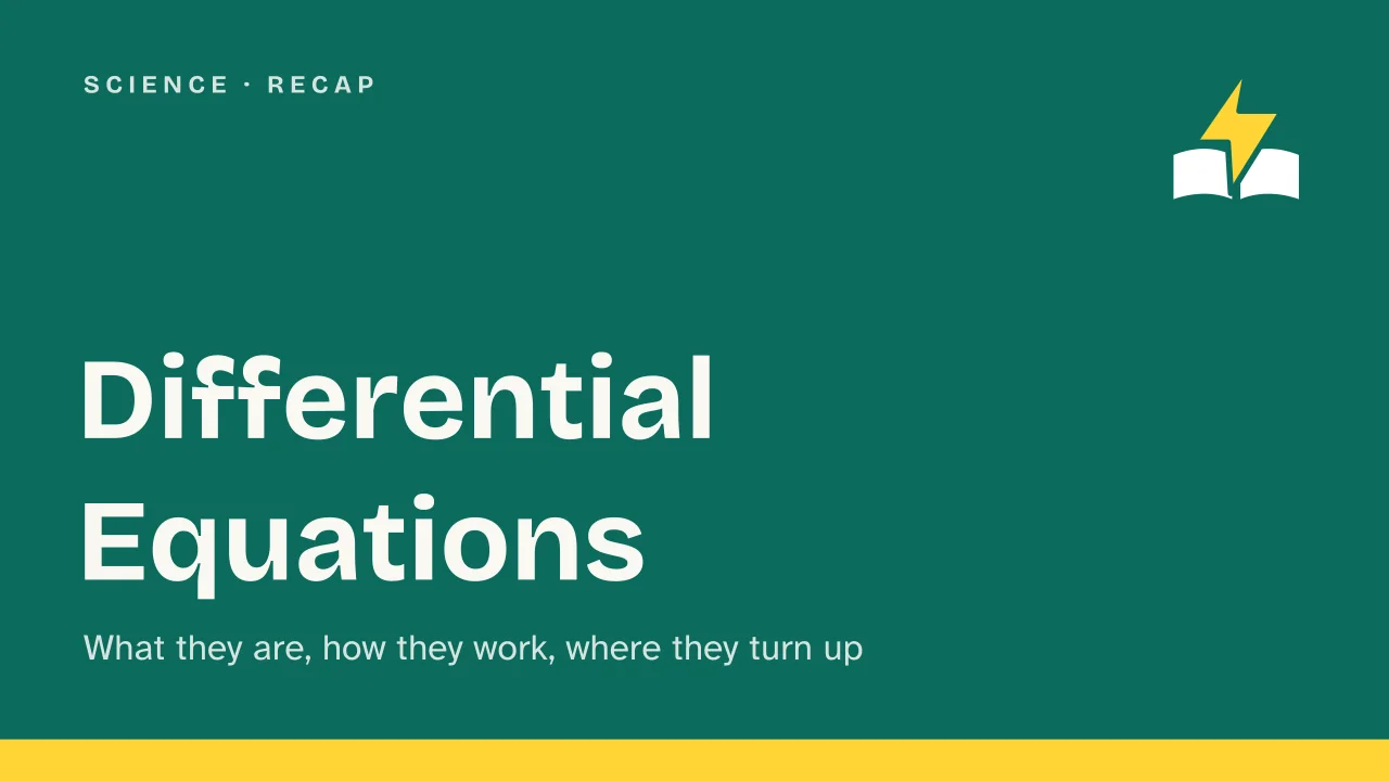 Slide 1 of the presentation on Differential Equations: Differential Equations