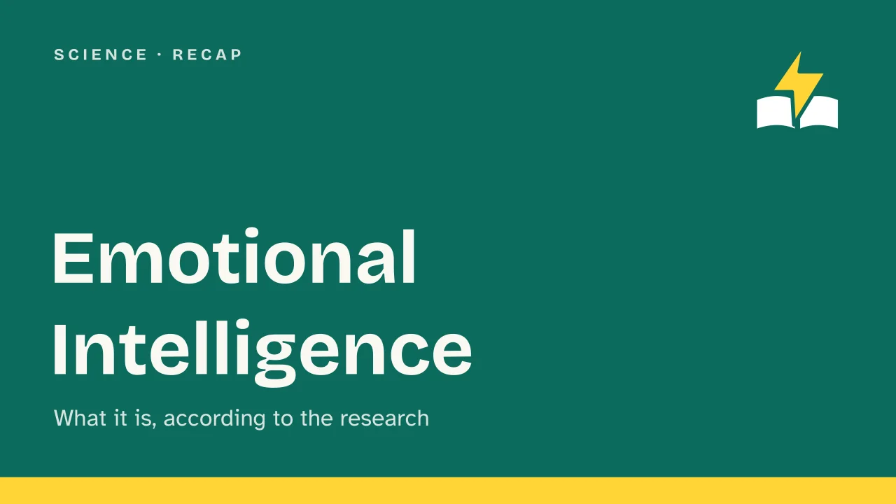 Slide 1 of the presentation on Emotional Intelligence: Emotional Intelligence