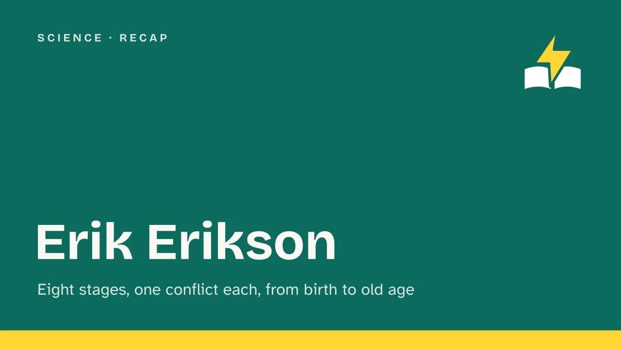 Slide 1 of the presentation on Erikson's Stages of Psychosocial Development: Erik Erikson