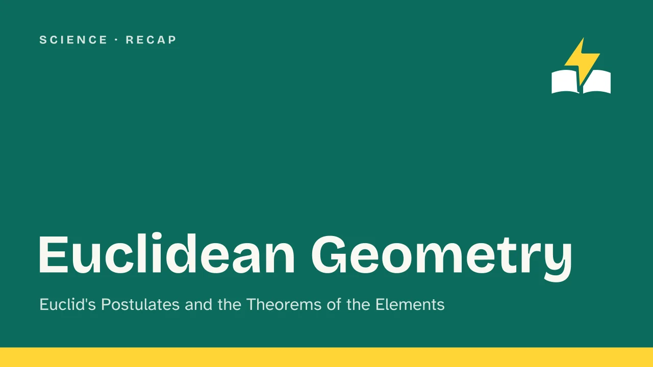 Slide 1 of the presentation on Euclidean Geometry: Euclidean Geometry