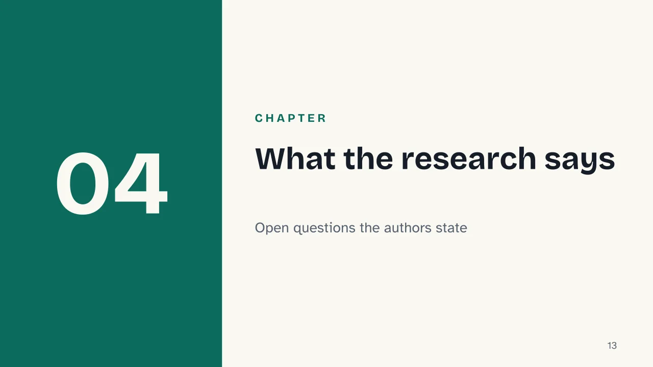 Slide 13 of the presentation on Fentanyl in the NICU: Chapter 04: What the research says
