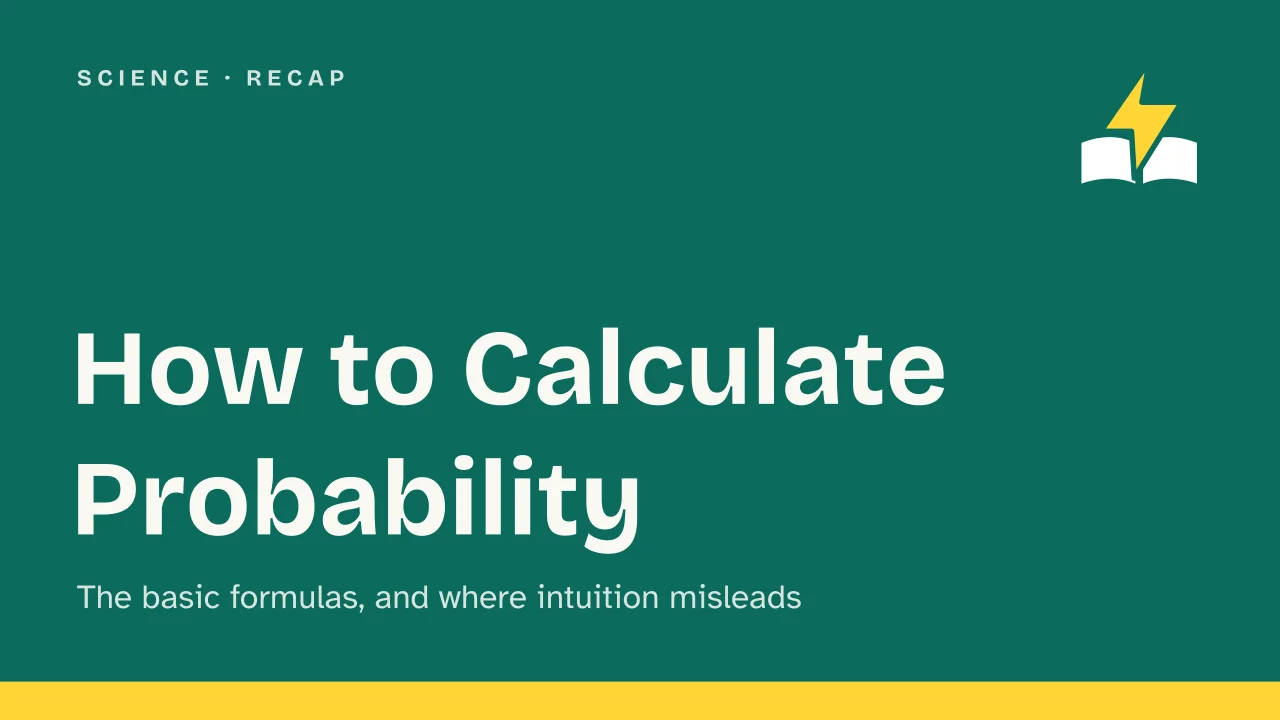 Slide 1 of the presentation on How to Calculate Probability: How to Calculate Probability