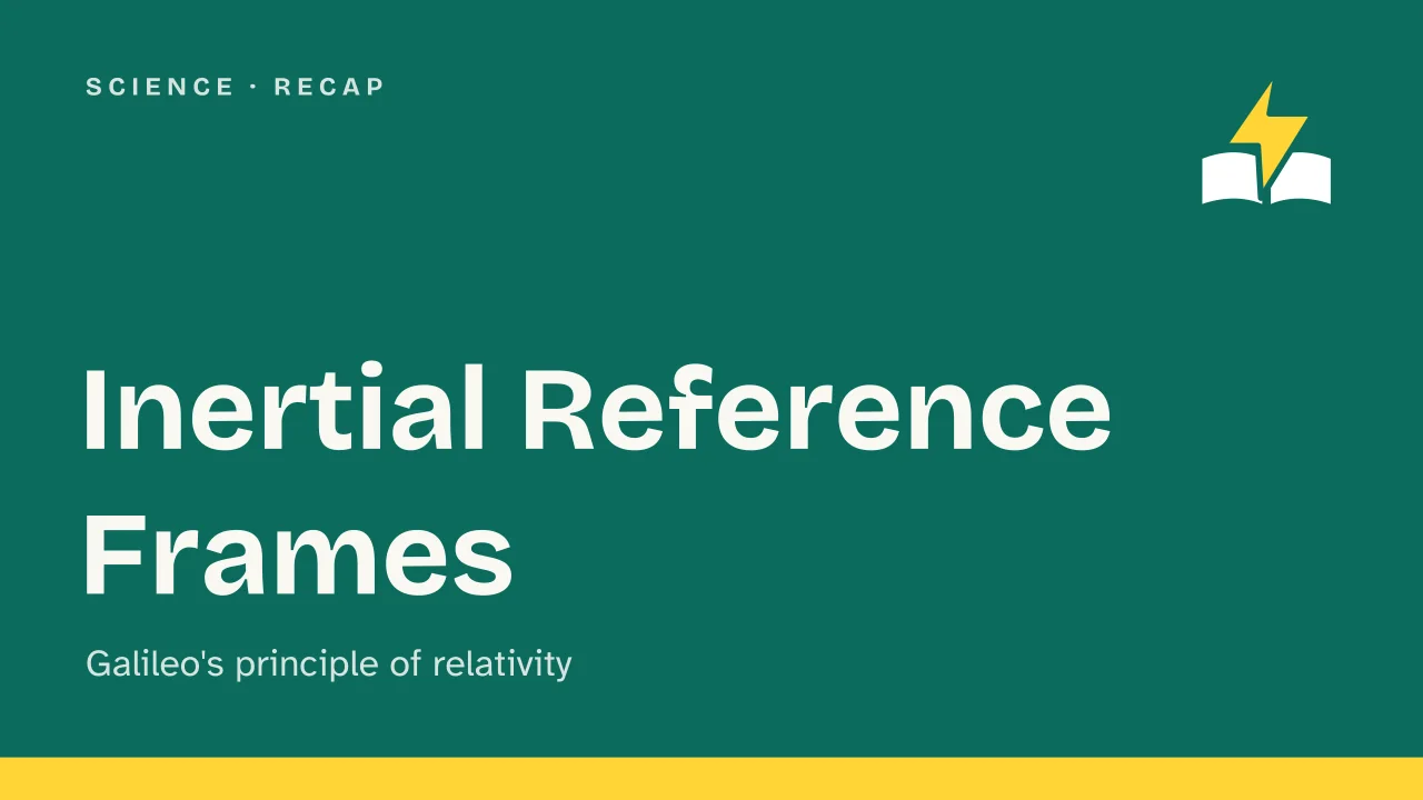 Slide 1 of the presentation on What Is an Inertial Reference Frame? Galileo's Principle of Relativity: Inertial Reference Frames