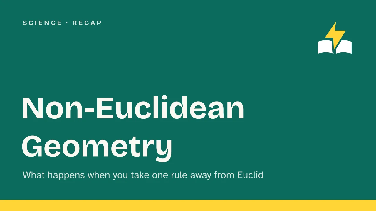 Slide 1 of the presentation on Non-Euclidean Geometry: Non-Euclidean Geometry