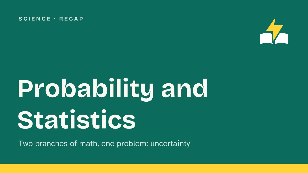 Slide 1 of the presentation on Probability and Statistics: Probability and Statistics