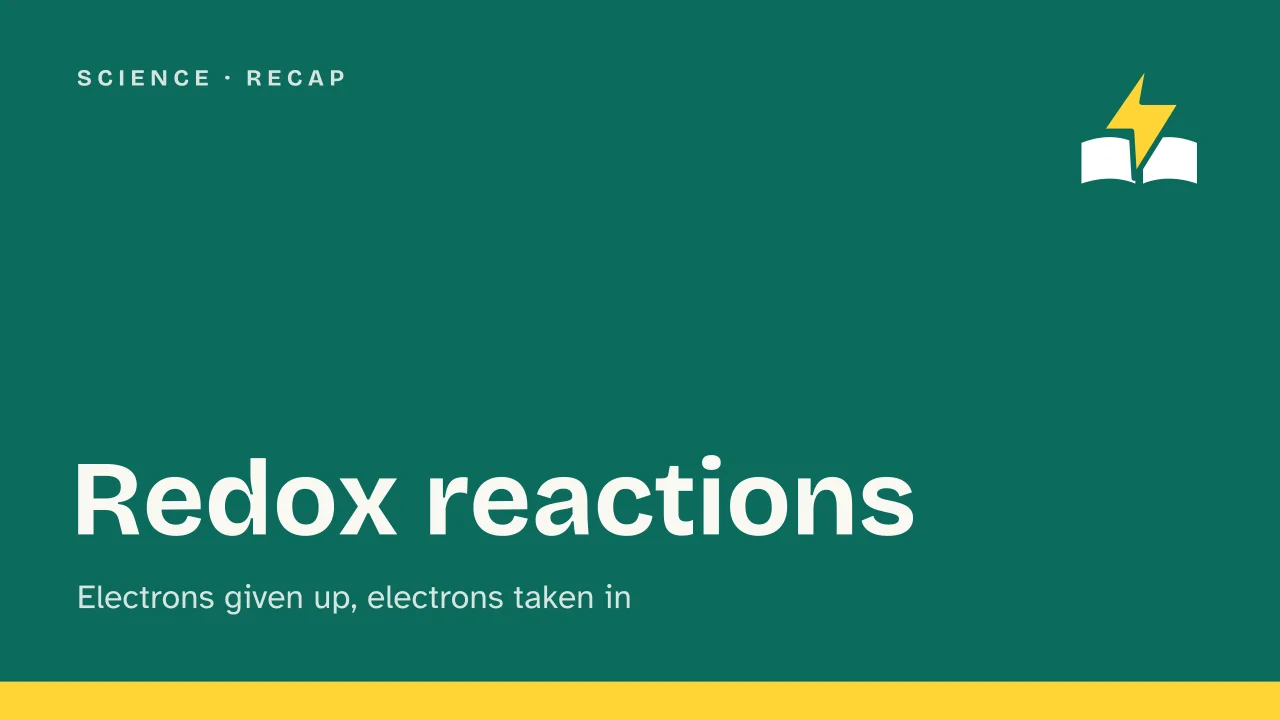 Slide 1 of the presentation on Redox Reactions: Redox reactions