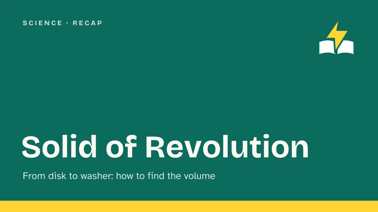 Slide 1 of the presentation on Solid of Revolution: Solid of Revolution