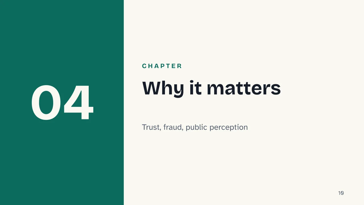 Slide 10 of the presentation on AI Pop Culture: Chapter 04: Why it matters
