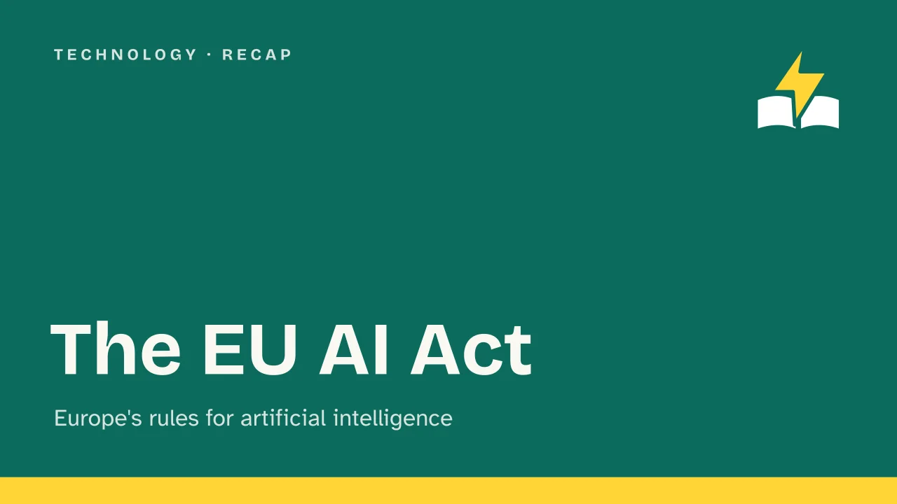 Slide 1 of the presentation on The EU AI Act: The EU AI Act