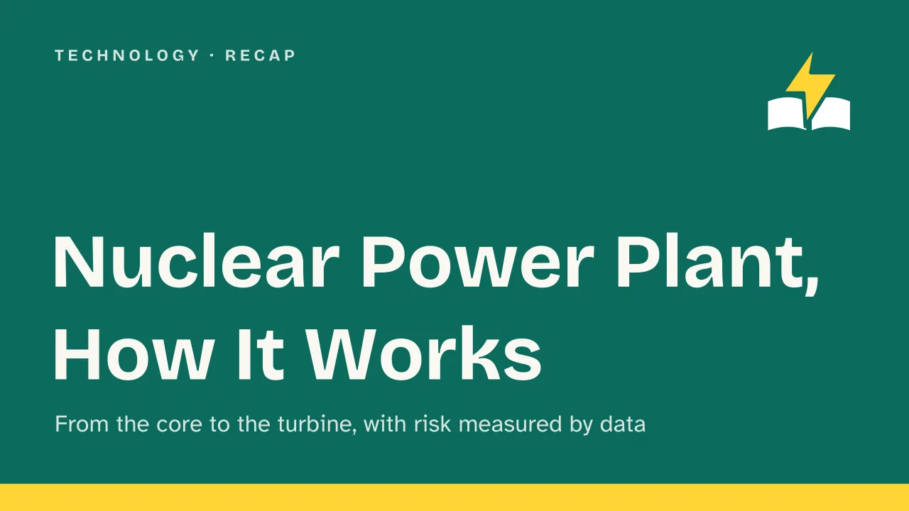 Slide 1 of the presentation on Nuclear Power Plant: Nuclear Power Plant, How It Works