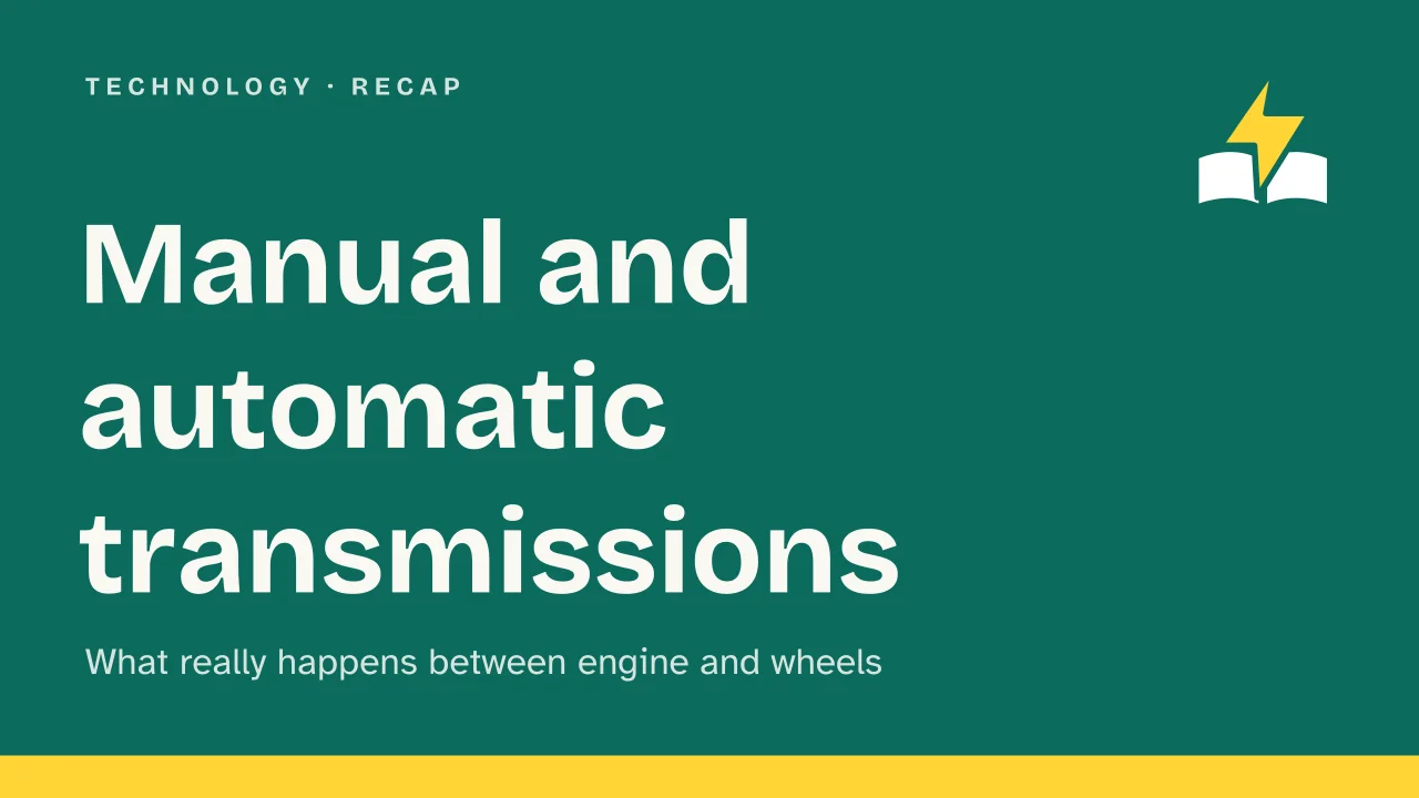 Slide 1 of the presentation on Manual vs. Automatic Transmission: Manual and automatic transmissions