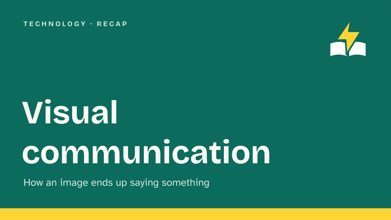 Slide 1 of the presentation on Visual Communication: Visual communication