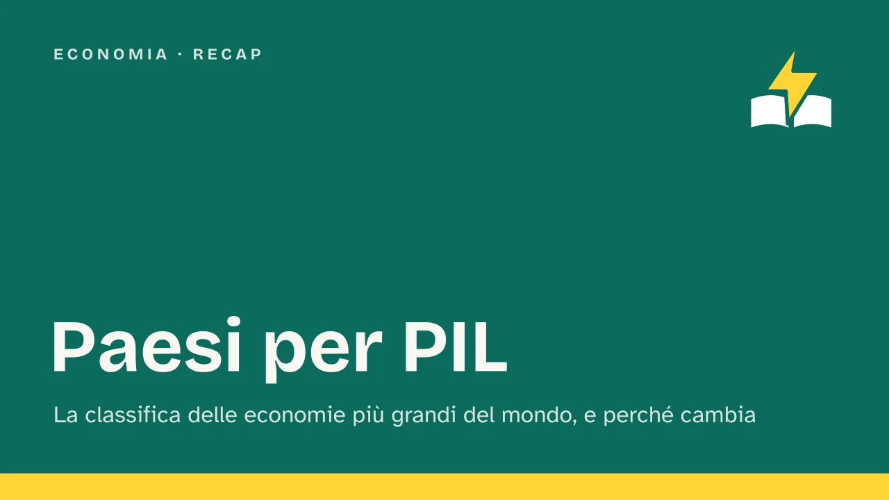 Slide 1 della presentazione su Paesi per PIL: Paesi per PIL