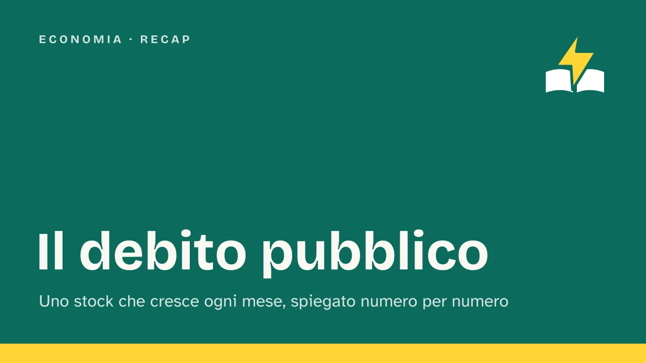Slide 1 della presentazione su Debito pubblico: Il debito pubblico