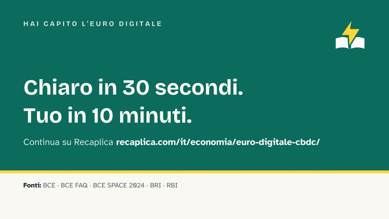 Slide 16 della presentazione su Euro digitale: Hai capito l'euro digitale