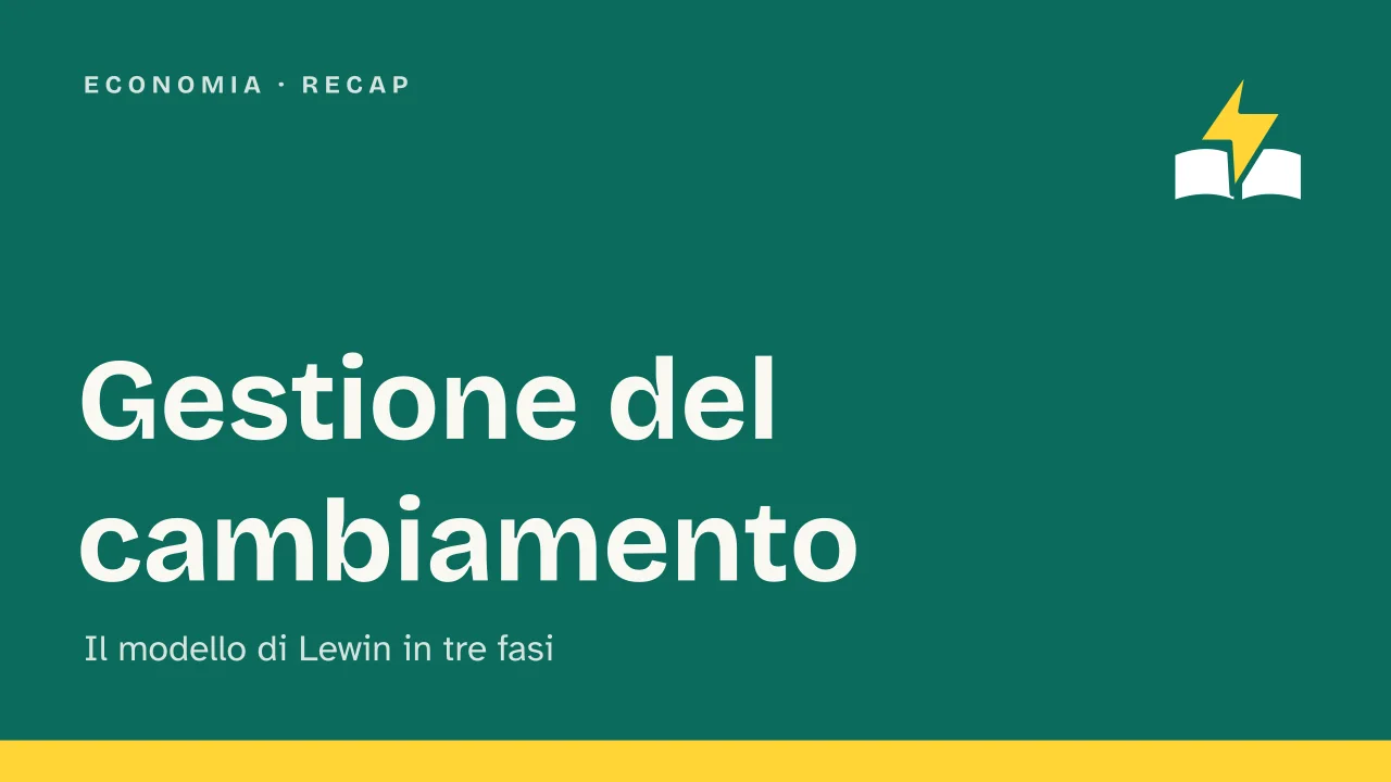 Slide 1 della presentazione su Gestione del cambiamento: Gestione del cambiamento