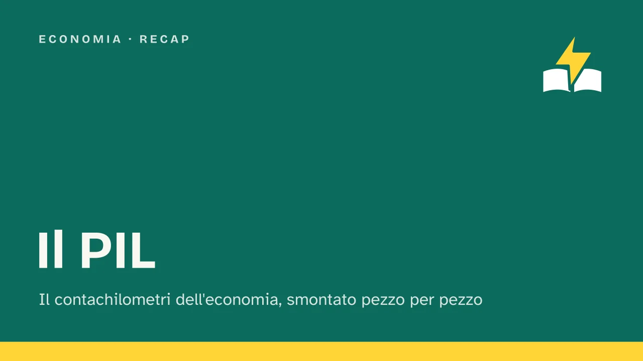 Slide 1 della presentazione su Il PIL: Il PIL