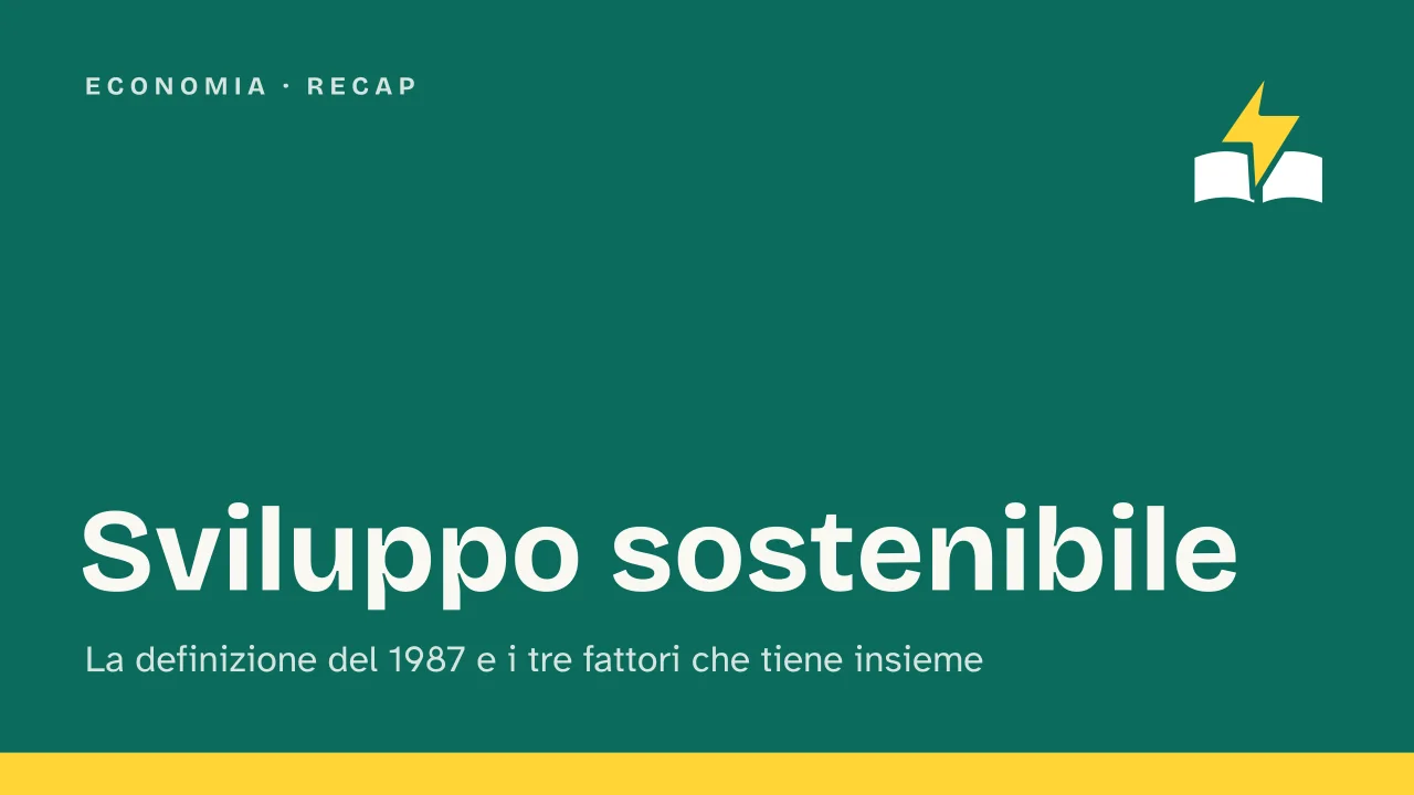 Slide 1 della presentazione su Sviluppo sostenibile: Sviluppo sostenibile